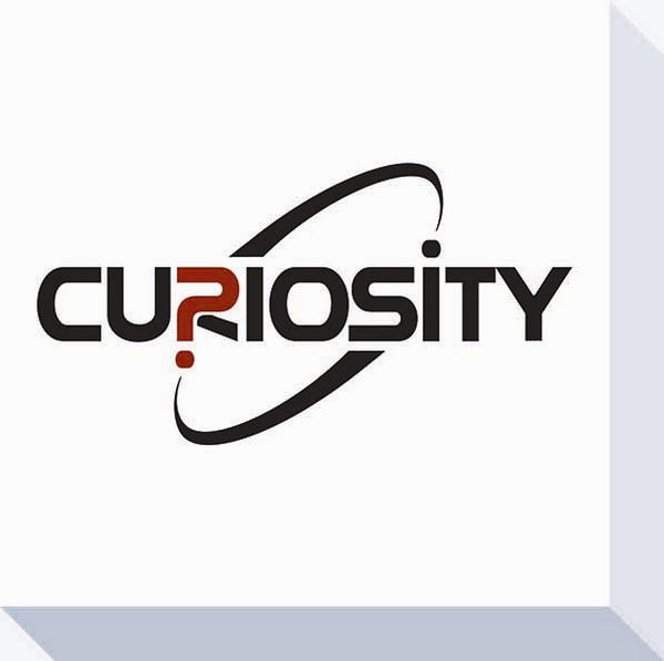 Link to Curiosity Logo and Celebrating Curiosity Invitation